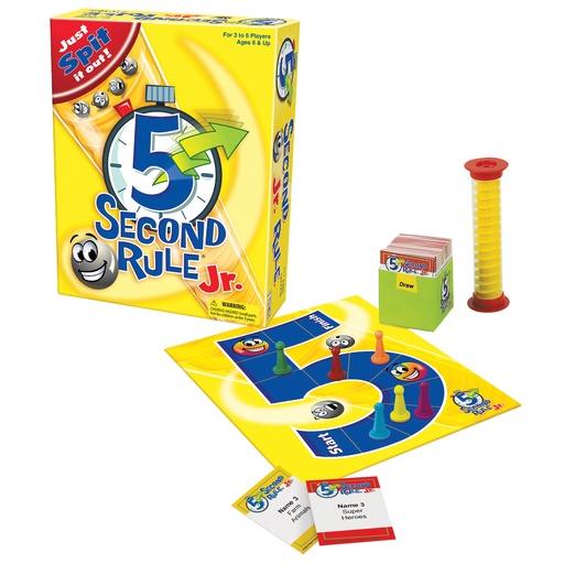 [7424 LR] 5 Second Rule® Jr. Board Game