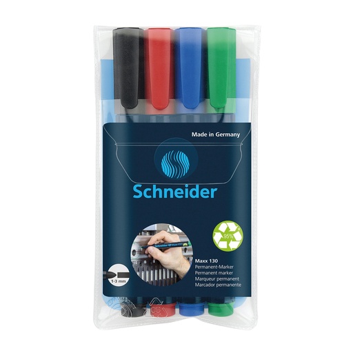 [113094 PSY] Assorted Maxx 130 Bullet TipPermanent Markers