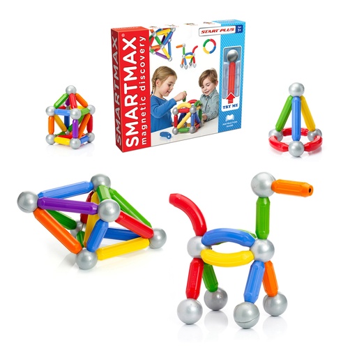 [310US SMX] Smartmax Magnetic Discovery Start Plus 30 Piece Set