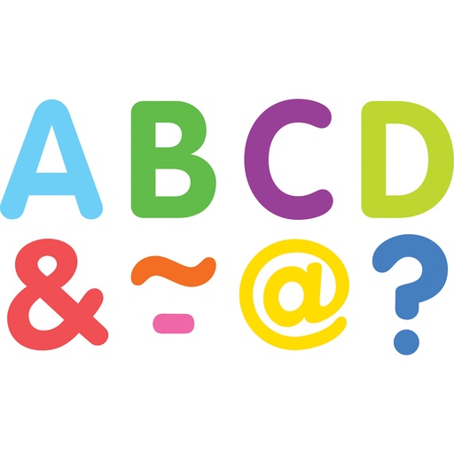 [77570 TCR] Colorful Classic 2" Magnetic Letters