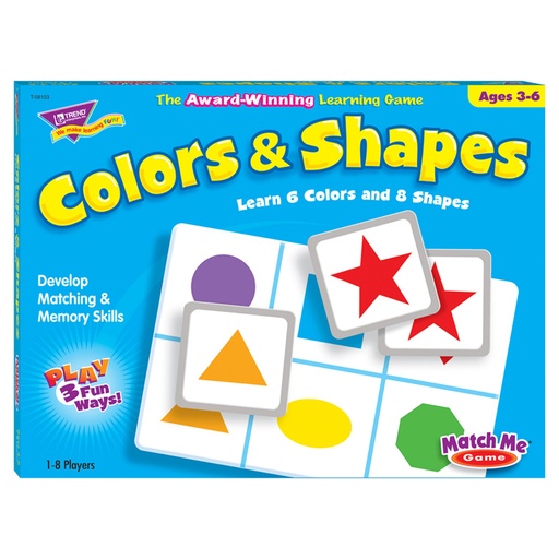[58103 T] Colors & Shapes Match Me® Games