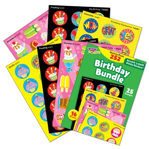 [83918 T] Birthday Bundle Stinky Stickers® Variety Pack