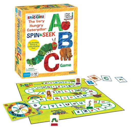 [01249 UG] The Very Hungry Caterpillar™ Spin & Seek ABC Game