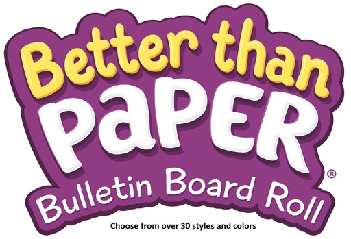 [VARIANT29] Better Than Paper® Designer Bulletin Board Rolls 4 Rolls