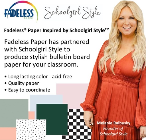 [VARIANT189] Schoolgirl Style™  48" x 50' Bulletin Board Paper Roll
