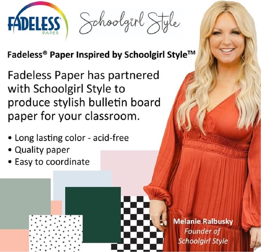 Schoolgirl Style™  48" x 50' Bulletin Board Paper Roll