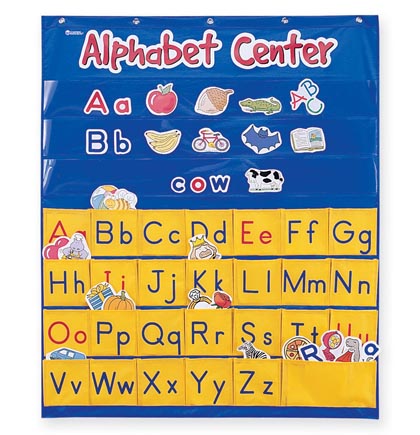 [2246 LER] Alphabet Center Pocket Chart