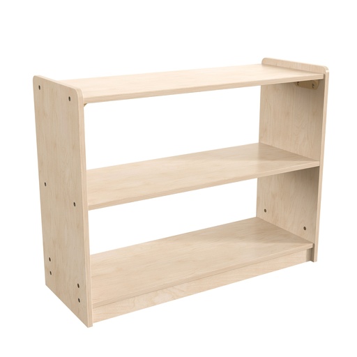[23919 FF] Wooden 2 Shelf Open Storage Unit