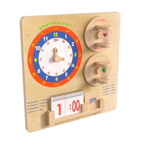 [09609 FF] Telling Time Activity Board Accessory Panel