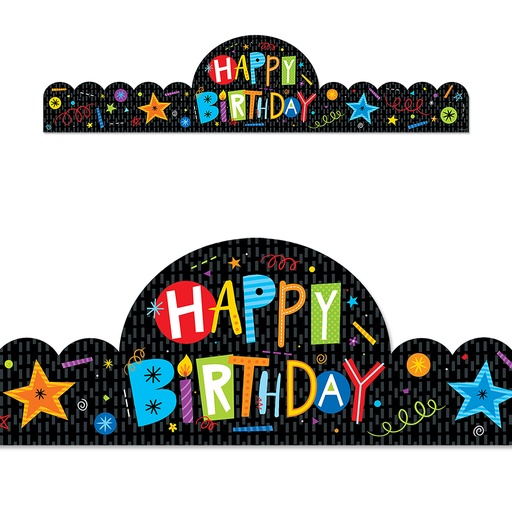 [2817 CTP] Creative Teaching Press® Happy Birthday Crowns, Pack of 30, 30 crowns