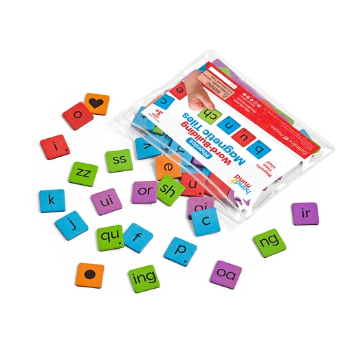 [96161 H2M] hand2mind® Phonics Word‑Building Magnetic Tiles — Science‑of‑Reading Small‑Group Set