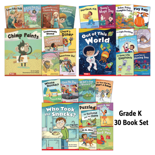 [LTRK SHE] Literary Text Grade K Readers Set 1, 2 & 3 Book Set