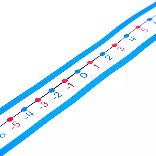 [155000 CD] -20 to 20 Student Number Lines Manipulative, Grade K-3, Pack of 30