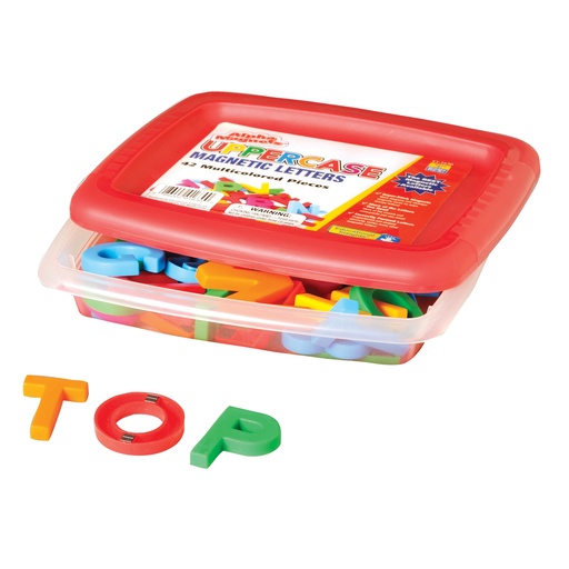 [1630 EI] AlphaMagnets®, Uppercase, Multi-Colored, 42 pcs