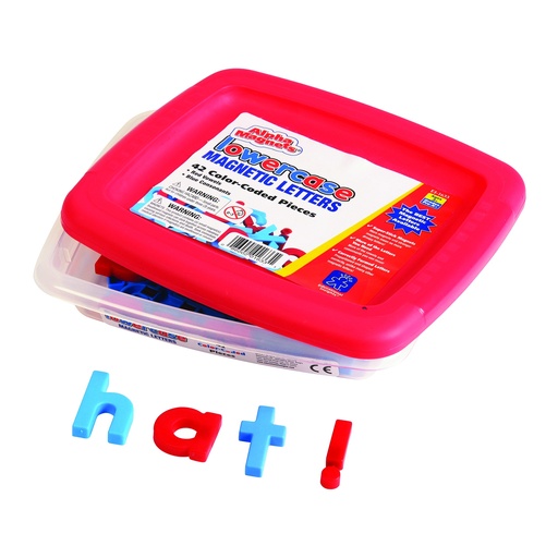 [1633 EI] AlphaMagnets® Color-Coded Lowercase, 42 Pieces