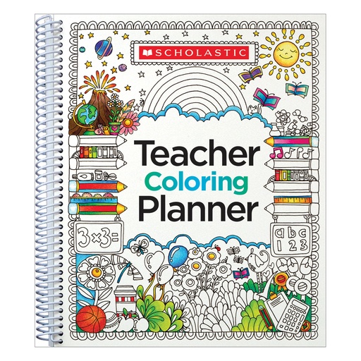[809292 SC] Teacher Coloring Planner