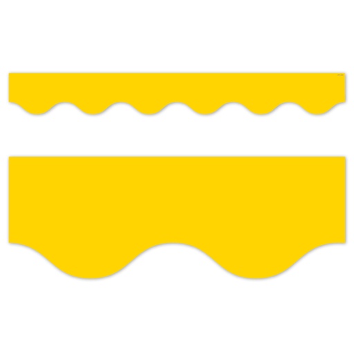 [11065 CTP] Core Decor Yellow Wavy EZ Border