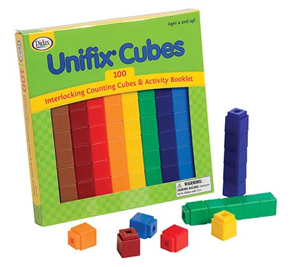 [225 DD] 100ct Unifix Cubes