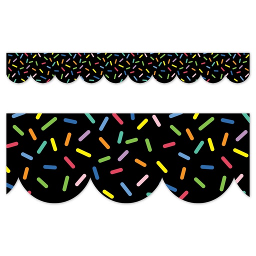 [11055 CTP] Core Decor Sprinkles on Black EZ Border