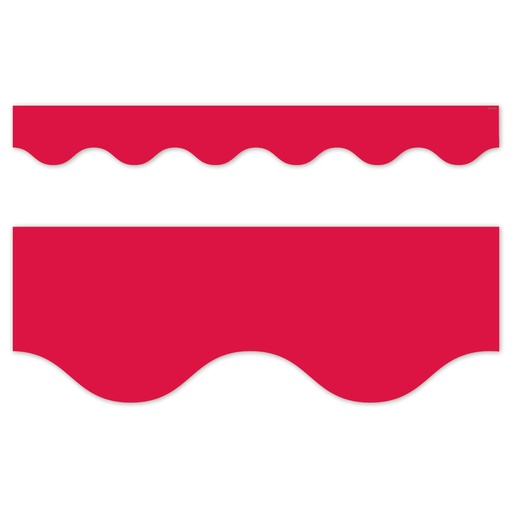 [11063 CTP] Core Decor Red Wavy EZ Border