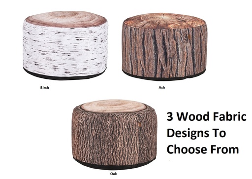 [VARIANT128] Learniture Indoor/Outdoor Floor Pouf 16" W x 24" H