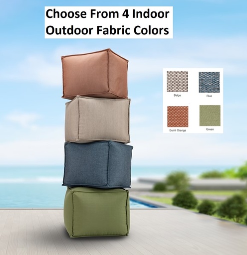 [VARIANT108] Indoor/Outdoor Ottoman