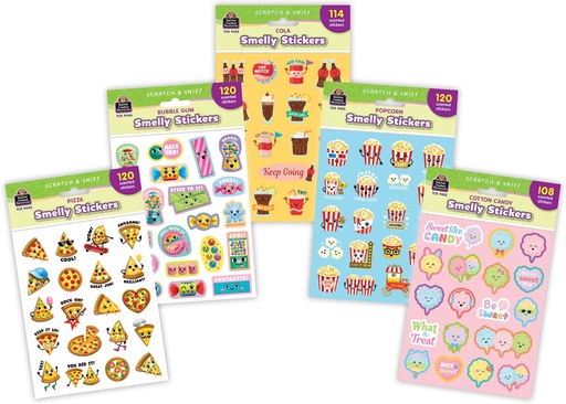 [2088723 TCR] Fun Fair Smelly Sticker Set (5)