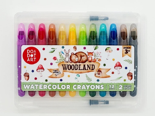 [403 DOT] Woodlands Watercolor Crayons
