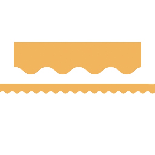 [9243 TCR] Golden Sun Scalloped Border Trim