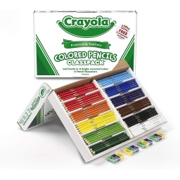[688024 BIN] Crayola 240ct 12 Color Colored Pencil Classpack