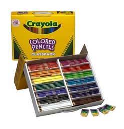[688462 BIN] Crayola 462ct 14 Color Colored Pencil Classpack