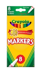 [587709 BIN] Crayola 8ct Classic Fine Line Markers