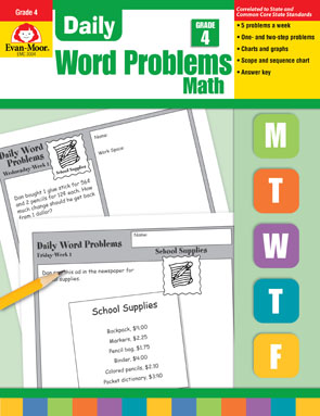 [3094 EMC] Daily Word Problems Grade 4