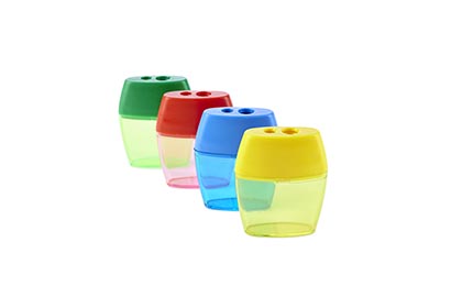[80772 CLI] Deluxe Two Hole Pencil Crayon Sharpener