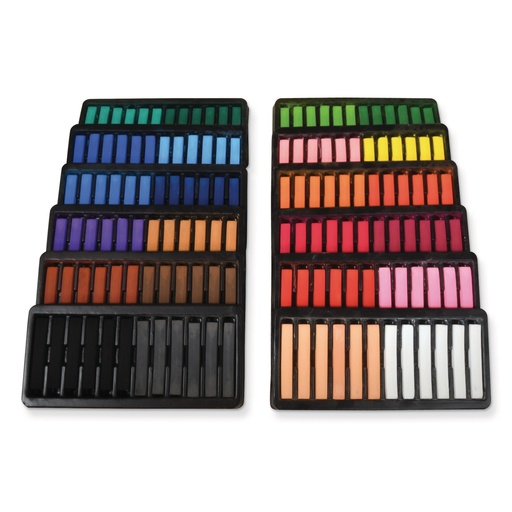 [AC9750 PAC] Square Artist Pastels 144 Pieces in 12 Colors