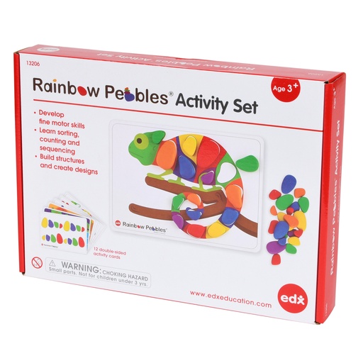 [13206 CTU] Rainbow Pebbles Activity Set