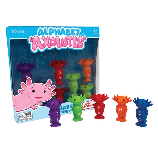 [724 JL] Alphabet Axolotls Alphabet Matching Set