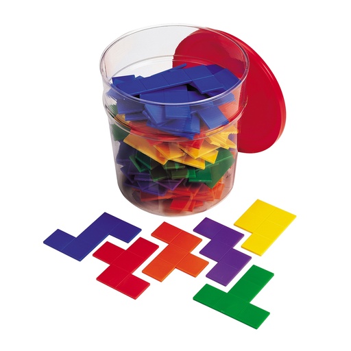 [02866 LER] Rainbow™ Premier Pentominoes Pack of 72