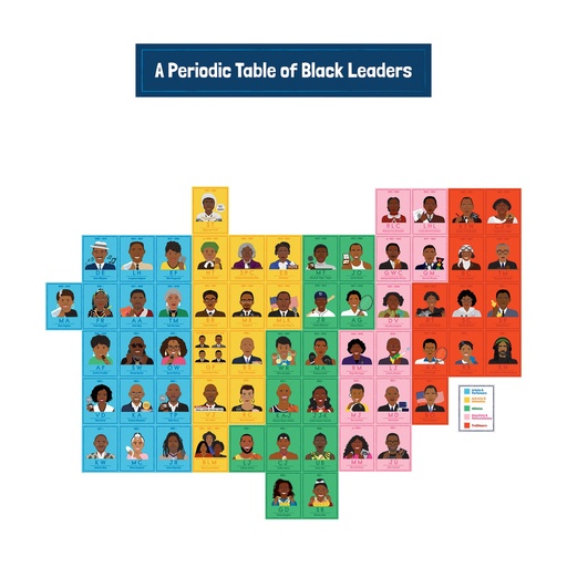 [110514 CD] Amazing People: Black Leaders Bulletin Board Set