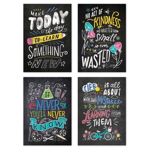 [10848 CTP] Colorful Inspiration Inspire U 4-Poster Pack