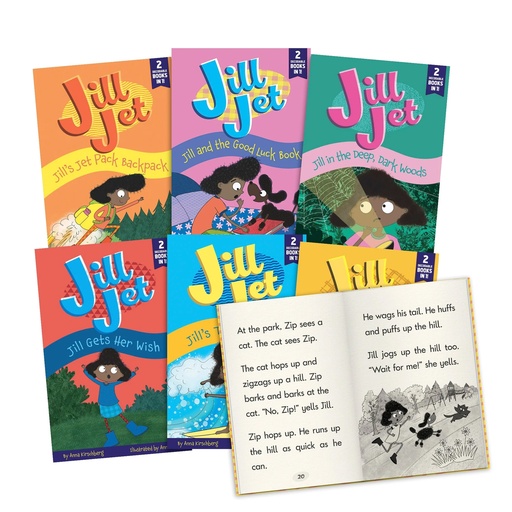 [BB161 JL] Beanstalk Books® Jill Jet — Decodable Chapter Books (Phase 3)