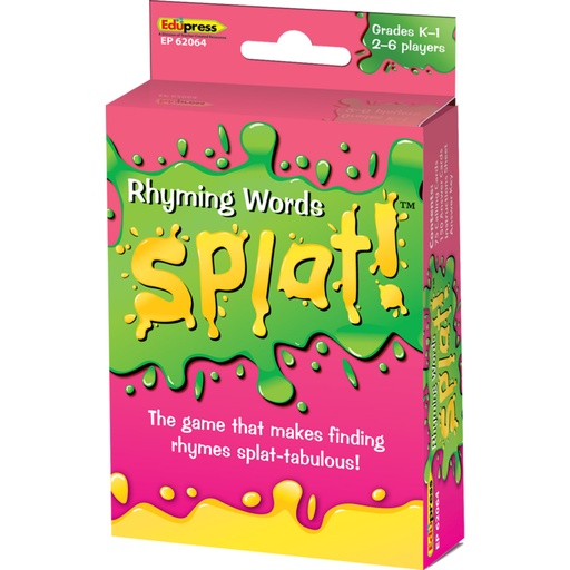 [62064 EP] Rhyming Words Splat™ Game