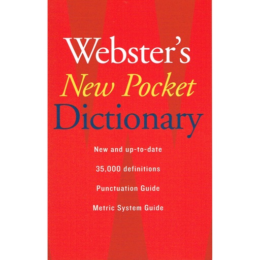 [947263 IG] Webster's New Pocket Dictionary