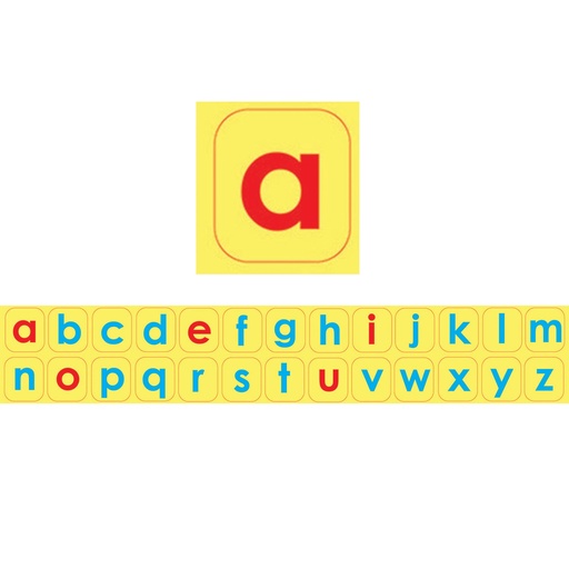 [40001 ASH] Foam Lowercase Die-Cut Magnetic Letters 104 Pieces