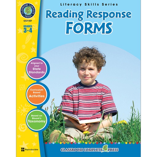 [1107 CCP] Reading Response Forms Gr. 3-4