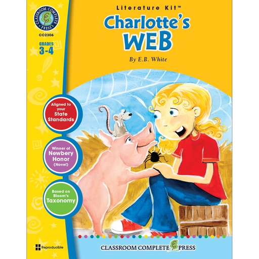 [2306 CCP] Charlotte's Web - Literature Kit Gr. 3-4
