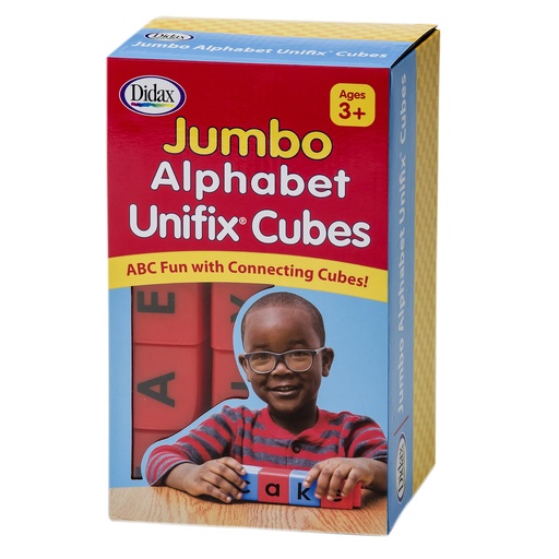 [211265 DD] Jumbo Alphabet Unifix® Cubes Set of 30