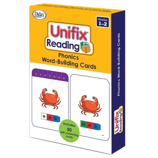 [211415 DD] Unifix Reading: Phonics Word-Building Cards Grade 1-2