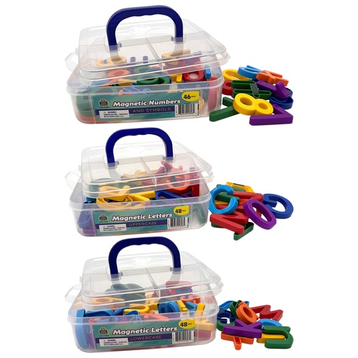 [MAGLTR TCR] Magnetic Letters & Numbers 3-Pack