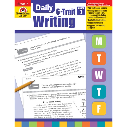[6027 EMC] Teacher's Edition Daily 6-Trait Writing Grade 7